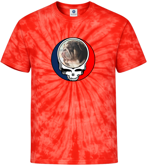 1676 - Custom Stealie Tie-Dye