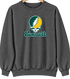 Humboldt Stealie Premium Unisex Crewneck — Design: Humboldt State / Cal Poly Humboldt — Dark Heather