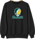 Humboldt Stealie Premium Unisex Crewneck — Design: Humboldt State / Cal Poly Humboldt — Black
