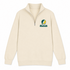 Humboldt Stealie Premium Unisex Quarter-Zip — Design: Humboldt State / Cal Poly Humboldt — Sand