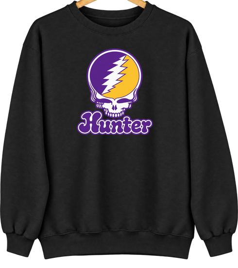 Hunter Stealie Premium Unisex Crewneck — Black
