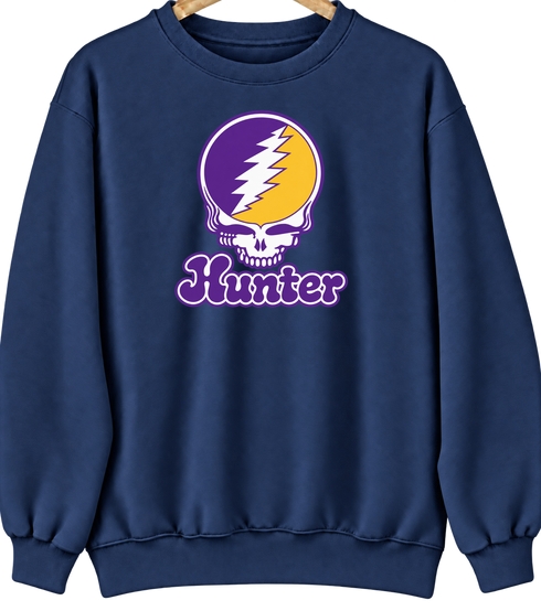 Hunter Stealie Premium Unisex Crewneck — Navy