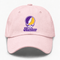 Hunter Stealie Premium Unisex Dad Hat — Design: Hunter College — Pink