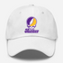 Hunter Stealie Premium Unisex Dad Hat — Design: Hunter College — White