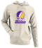 Hunter Stealie Premium Unisex Hoodie — Design: Hunter College — Sand