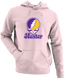 Hunter Stealie Premium Unisex Hoodie — Design: Hunter College — Light Pink