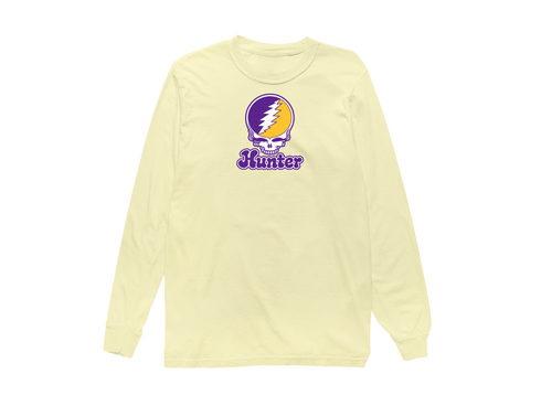 Hunter Stealie Premium Unisex Long-Sleeve — Design: Hunter College — Butter