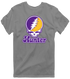Hunter Stealie Premium Unisex T-Shirt — Design: Hunter College — Dark Heather