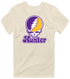 Hunter Stealie Premium Unisex T-Shirt — Design: Hunter College — Sand