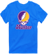 Hunter Stealie Premium Unisex T-Shirt — Design: Hunter College — Royal