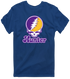 Hunter Stealie Premium Unisex T-Shirt — Design: Hunter College — Navy