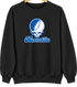 Huntsville Stealie Premium Unisex Crewneck — Design: Alabama in Huntsville University of — Black