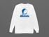 Huntsville Stealie Premium Unisex Long-Sleeve — Design: Alabama in Huntsville University of — White