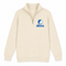 Huntsville Stealie Premium Unisex Quarter-Zip — Design: Alabama in Huntsville University of — Sand