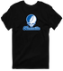 Huntsville Stealie Premium Unisex T-Shirt — Design: Alabama in Huntsville University of — Black