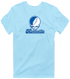 Huntsville Stealie Premium Unisex T-Shirt — Design: Alabama in Huntsville University of — Light Blue