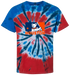 Huston Astros MLBLogo Stealie Tie-Dye T-Shirt