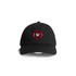 Atlanta Football Dancing Bear Stealie Dad Hat - Black