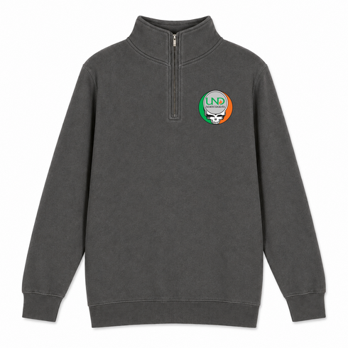 University of North Dakota - Premium Grateful Dead Quarter-Zip Pullover - Charcoal - 5