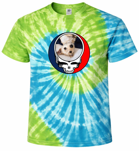 1615 - Custom Stealie Tie-Dye