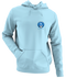 University of Kentucky - Premium Grateful Dead Left Chest Hoodie - Light Blue