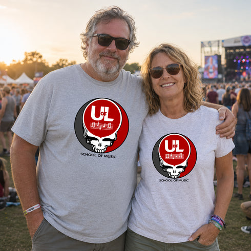 University of Louisville School of Music Stealie Grateful Dead T-Shirt