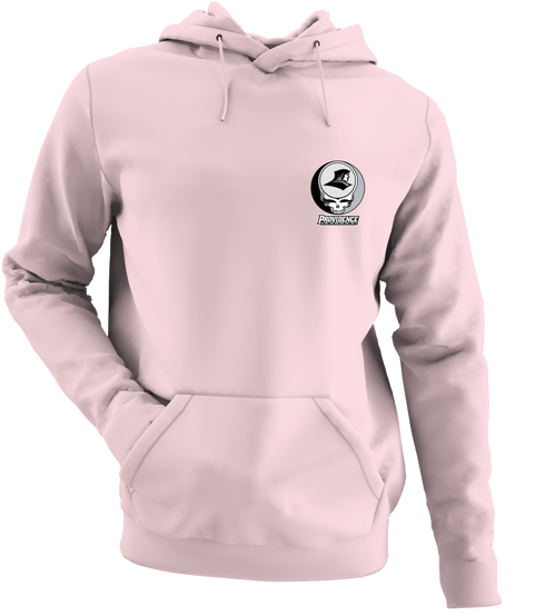 Providence College - Premium Grateful Dead Left Chest Hoodie - Light Pink - 4