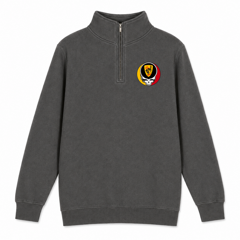 NMMI - Premium Grateful Dead Quarter-Zip Pullover - Charcoal - 5