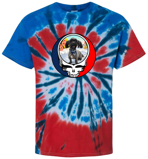 1632 - Custom Stealie Tie-Dye