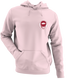 University of Arkansas - Premium Grateful Dead Left Chest Hoodie - Light Pink - 4