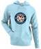 Chicago Football Dancing Bear - Premium Grateful Dead Hoodie - Light Blue