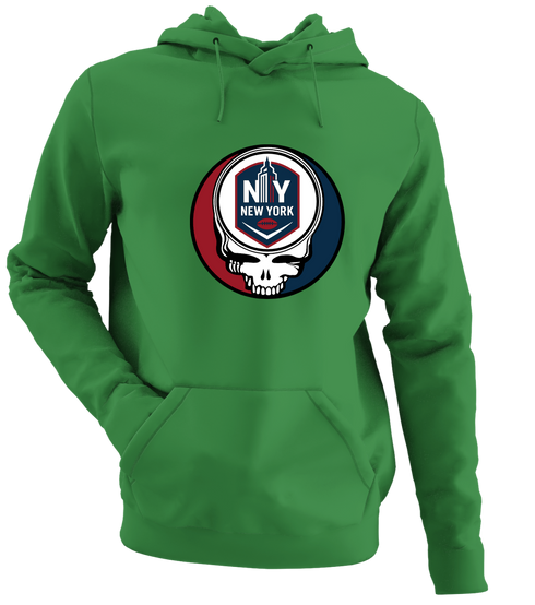 New York Football - Premium Grateful Dead Hoodie - Irish Green - 6