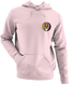 Washington Football - Premium Grateful Dead Left Chest Hoodie - Light Pink - 4