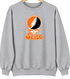 Idaho Stealie Premium Unisex Crewneck — Design: Idaho State University — Sport Grey