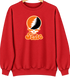 Idaho Stealie Premium Unisex Crewneck — Design: Idaho State University — Red