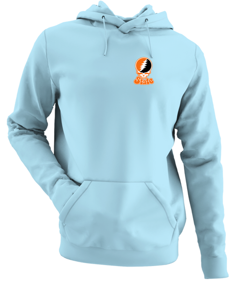 Idaho Stealie Premium Unisex Hoodie — Design: Idaho State University — Light Blue