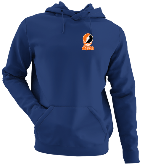 Idaho Stealie Premium Unisex Hoodie — Design: Idaho State University — Navy