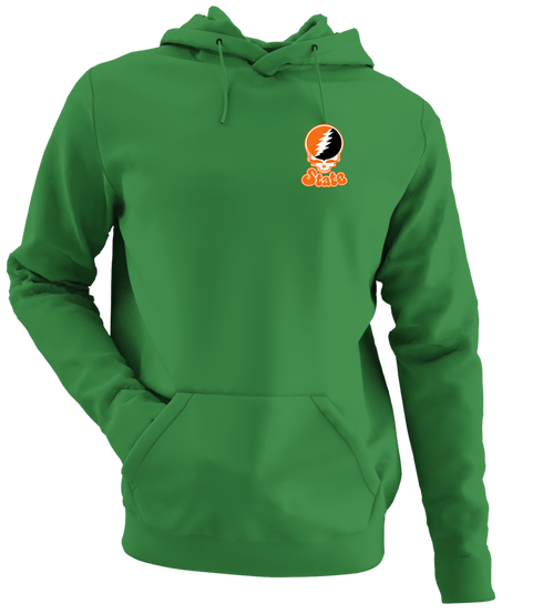 Idaho Stealie Premium Unisex Hoodie — Design: Idaho State University — Irish Green