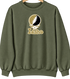 Idaho Stealie Premium Unisex Crewneck — Design: Idaho University of — Military Green