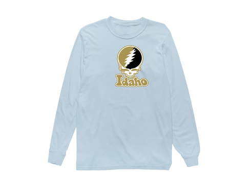 Idaho Stealie Premium Unisex Long-Sleeve — Design: Idaho University of — Chambray