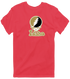Idaho Stealie Premium Unisex T-Shirt — Design: Idaho University of — Heather Red