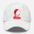 Illinois Stealie Premium Unisex Dad Hat — Design: Illinois State University — White