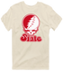 Illinois Stealie Premium Unisex T-Shirt — Design: Illinois State University — Sand