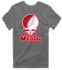 Illinois Stealie Premium Unisex T-Shirt — Design: Illinois State University — Charcoal