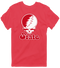Illinois Stealie Premium Unisex T-Shirt — Design: Illinois State University — Heather Red