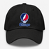 Illinois Stealie Premium Unisex Dad Hat — Design: Illinois University of Chicago — Black