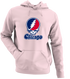 Illinois Stealie Premium Unisex Hoodie — Design: Illinois University of Chicago — Light Pink