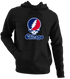 Illinois Stealie Premium Unisex Hoodie — Design: Illinois University of Chicago — Black