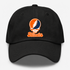 Illinois Stealie Premium Unisex Dad Hat — Design: Illinois University of — Black