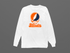 Illinois Stealie Premium Unisex Long-Sleeve — Design: Illinois University of — White